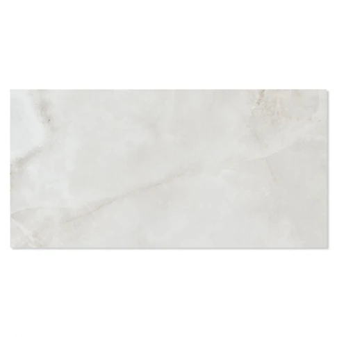 Marmor Klinker Fiori Vit Polerad 90x180 cm